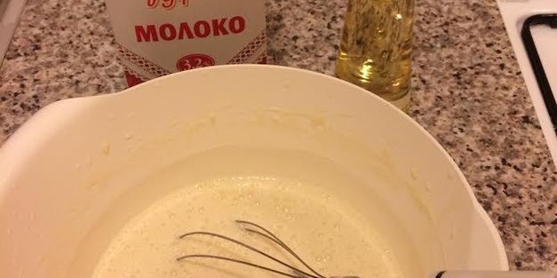 блинчики с шоколадной глазурью