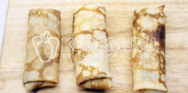 блинчики с творогом и изюмом