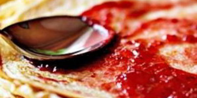 блинчики с вареньем