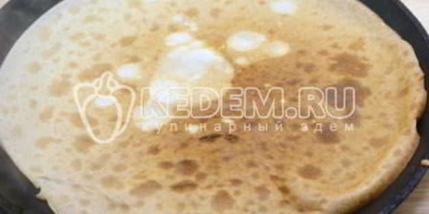 блинчики с яблоками и корицей