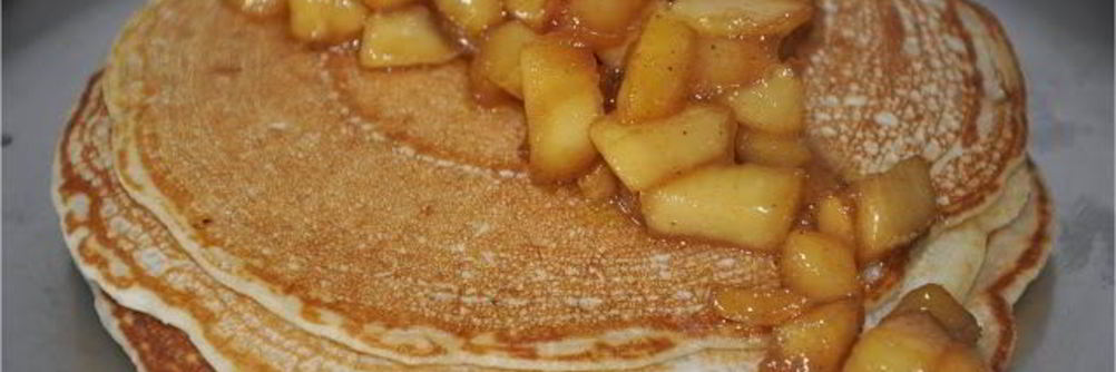 Блинчики с яблоками