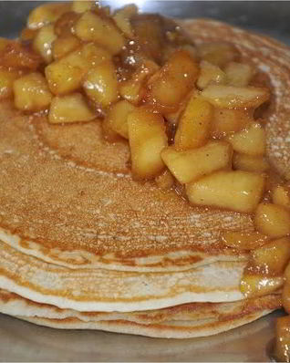 Блинчики с яблоками