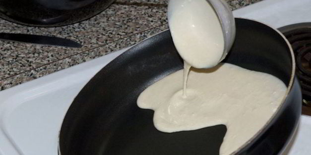 блинчики тонкие