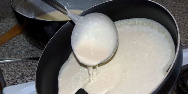 блинчики тонкие