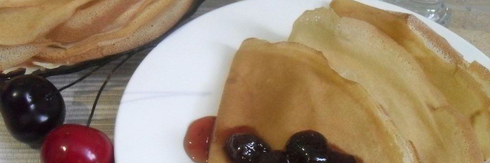 Блинчики ванильные