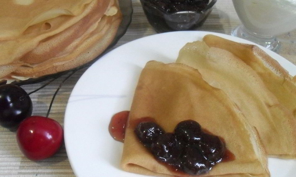 Рецепт блинчики ванильные