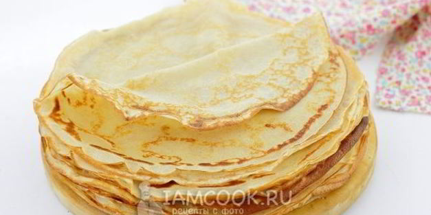 блины ассорти