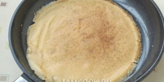 блины без яиц на кефире