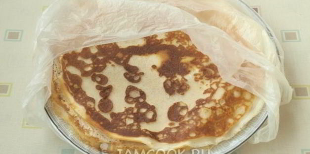 блины без яиц на кефире