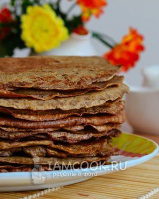 Блины из говяжьей печени