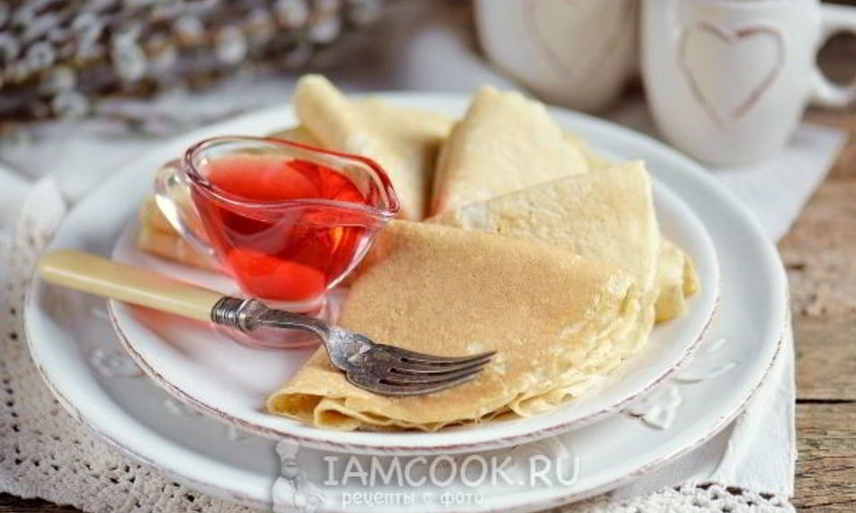 Рецепт блины из овсяных хлопьев