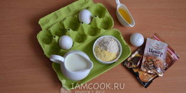 блины из теста на молоке с яйцами