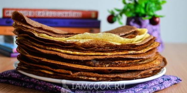 блины из теста на молоке с яйцами