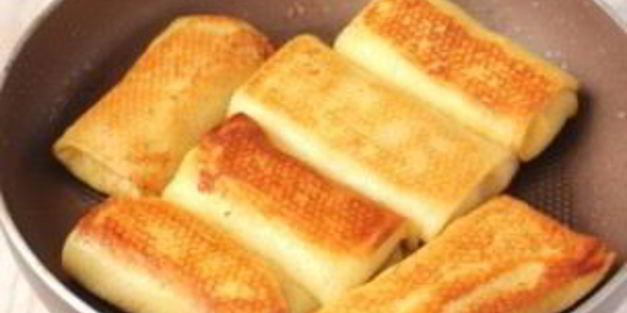 блины конвертом