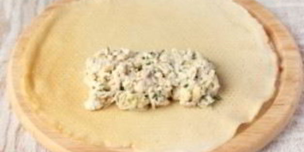 блины конвертом