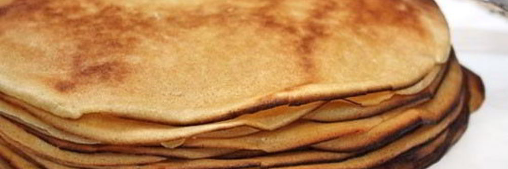 Блины Mинутка на сковороде