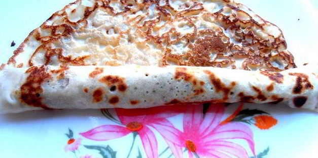 блины на березовом соке