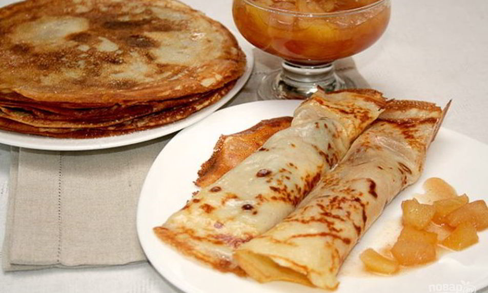 Рецепт блины на кефире