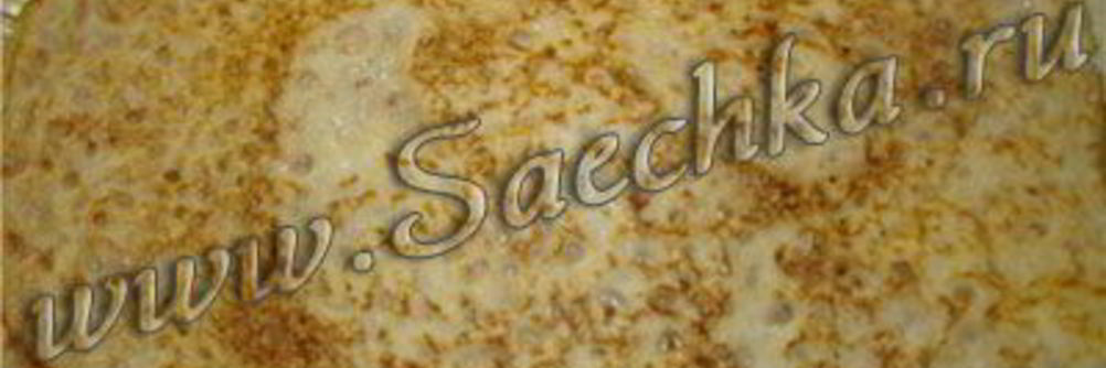 Блины на кипятке