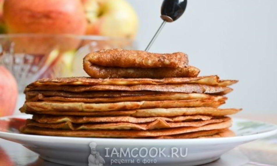 Рецепт блины на кислом кефире