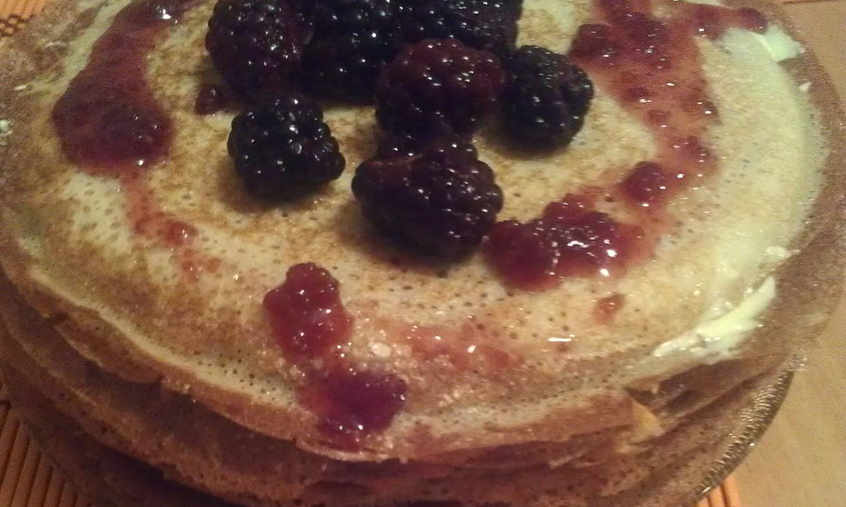 Рецепт блины на молоке с кипятком