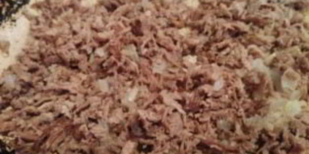 блины на молоке с мясом