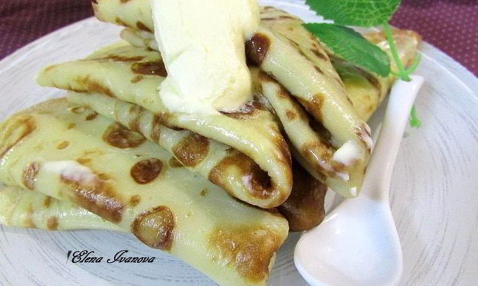 Рецепт блины на сыворотке