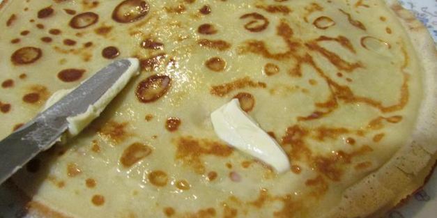 блины на сыворотке