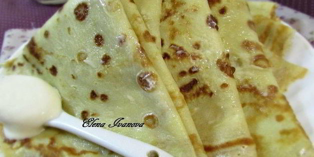 блины на сыворотке