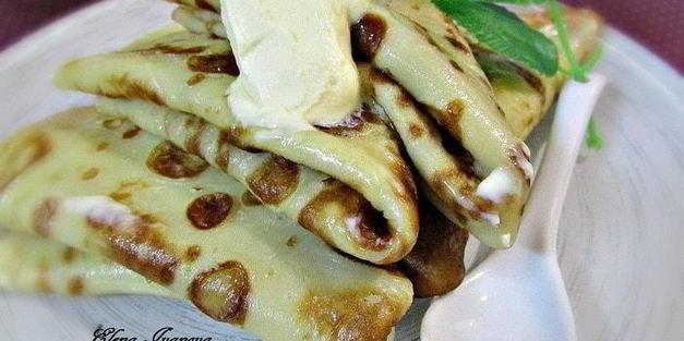 блины на сыворотке