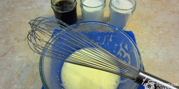 блины на темном пиве