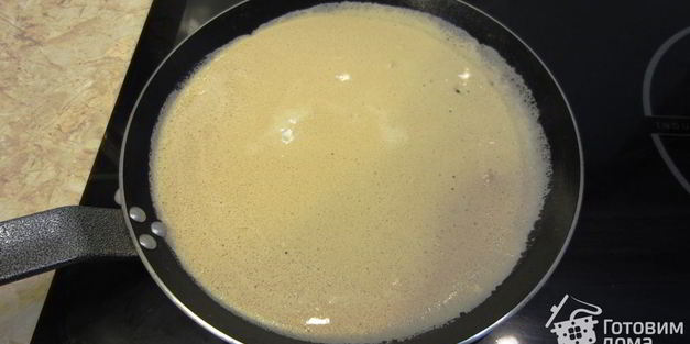 блины на темном пиве