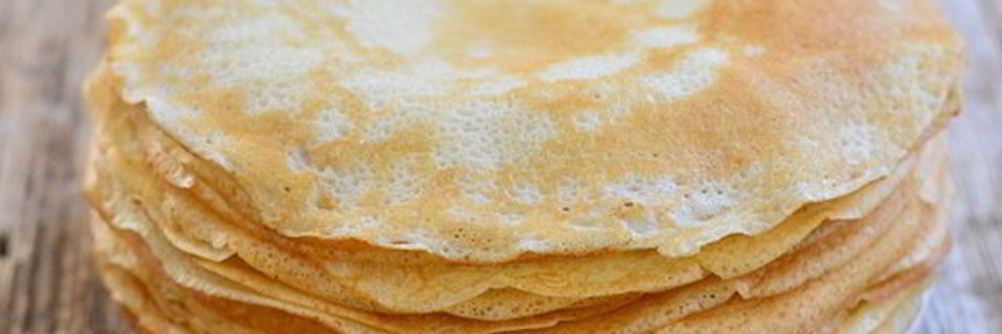 Блины на воде и соде