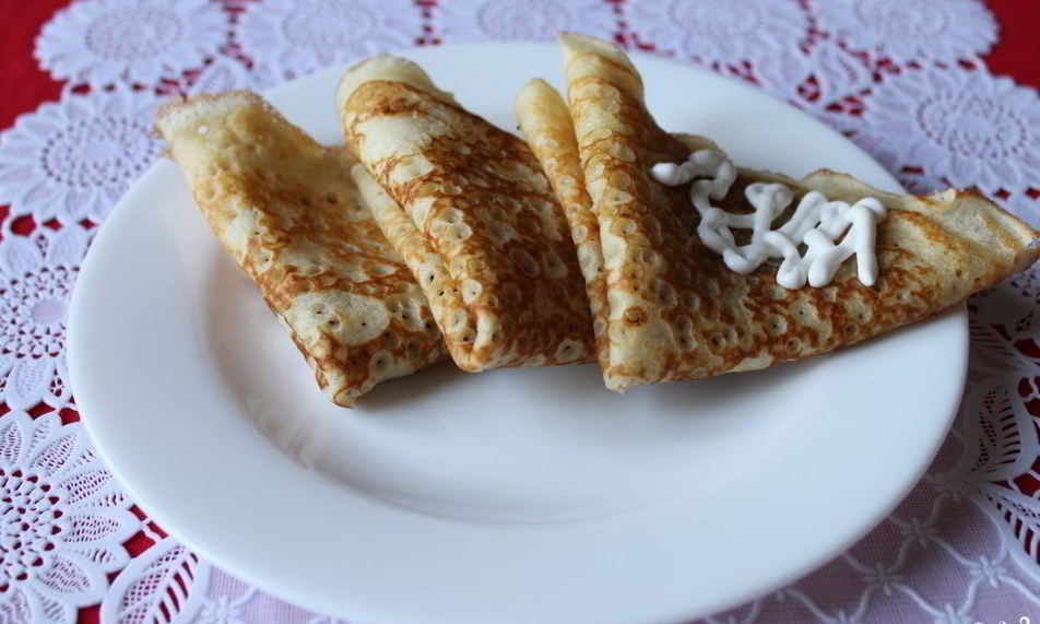 Рецепт блинов простых