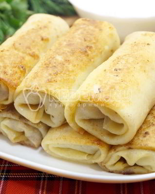 Блины с фаршем