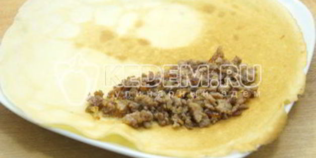 блины с фаршем