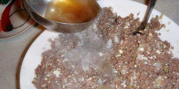 блины с говяжьем сердцем