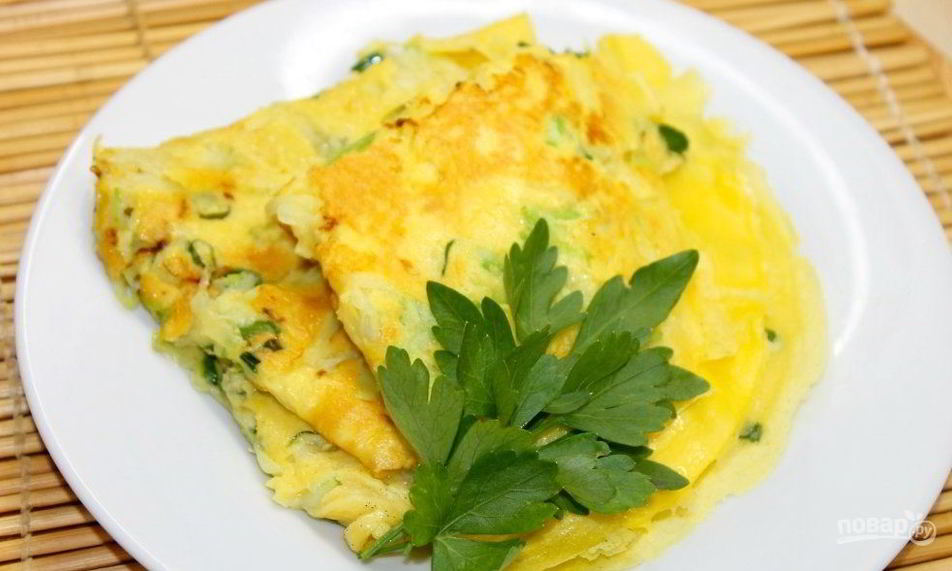 Рецепт блины с кабачками