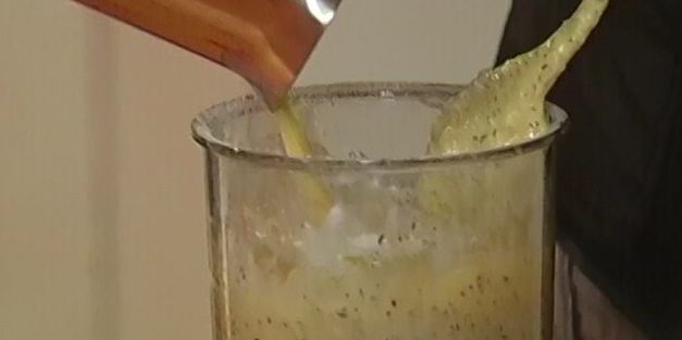 блины с клубникой