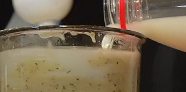 блины с клубникой