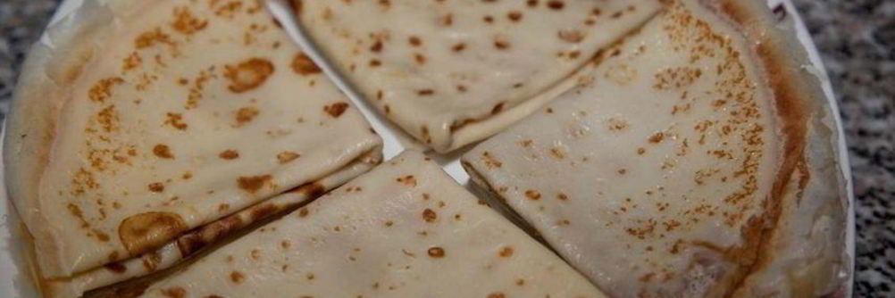 Блины с оливковым маслом