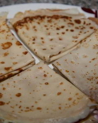 Блины с оливковым маслом