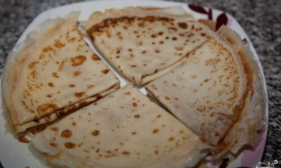 Рецепт блины с оливковым маслом