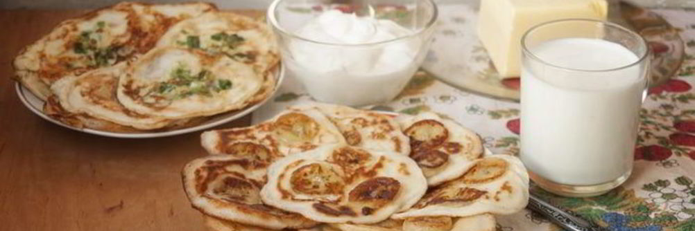 Блины с припеком