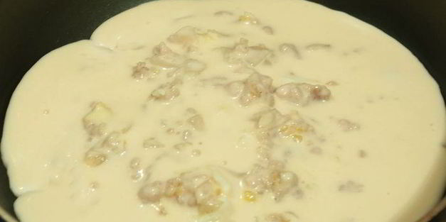 блины с припеком