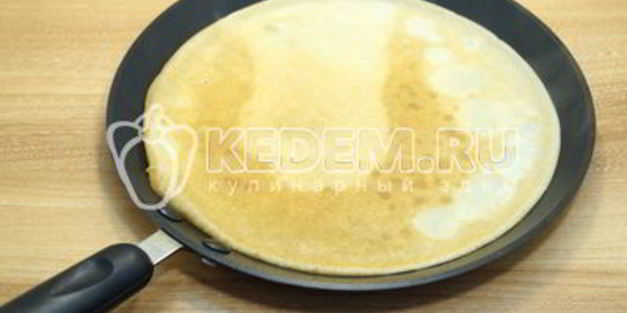 блины с семгой и сыром