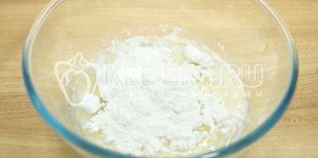 блины с семгой