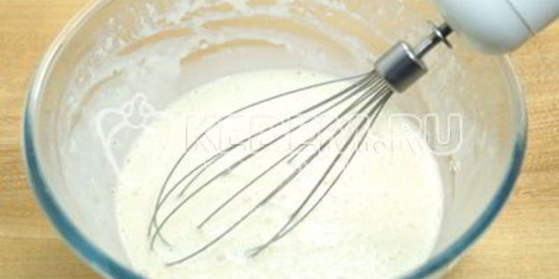 блины с семгой