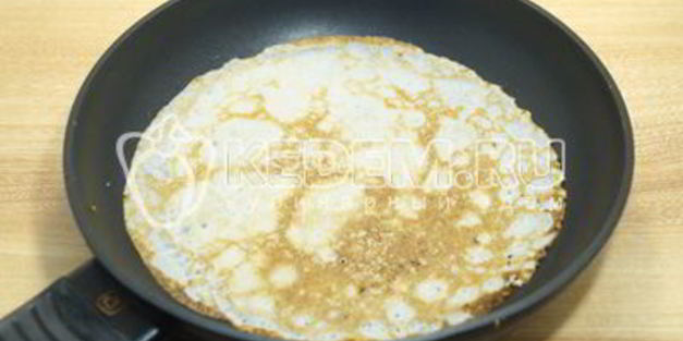 блины с семгой