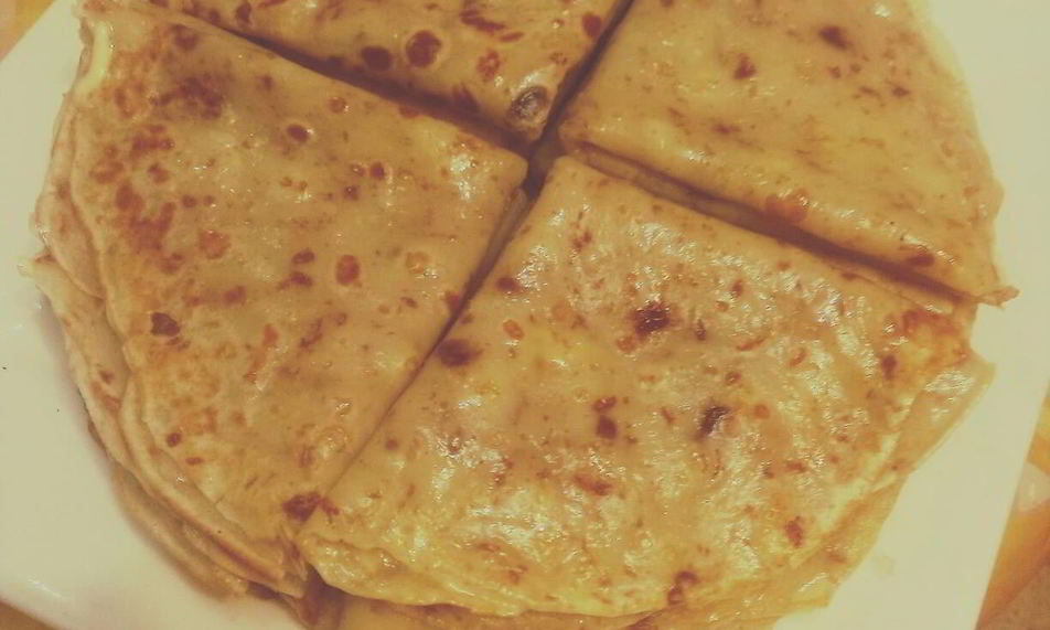 Рецепт блины с шоколадным припеком